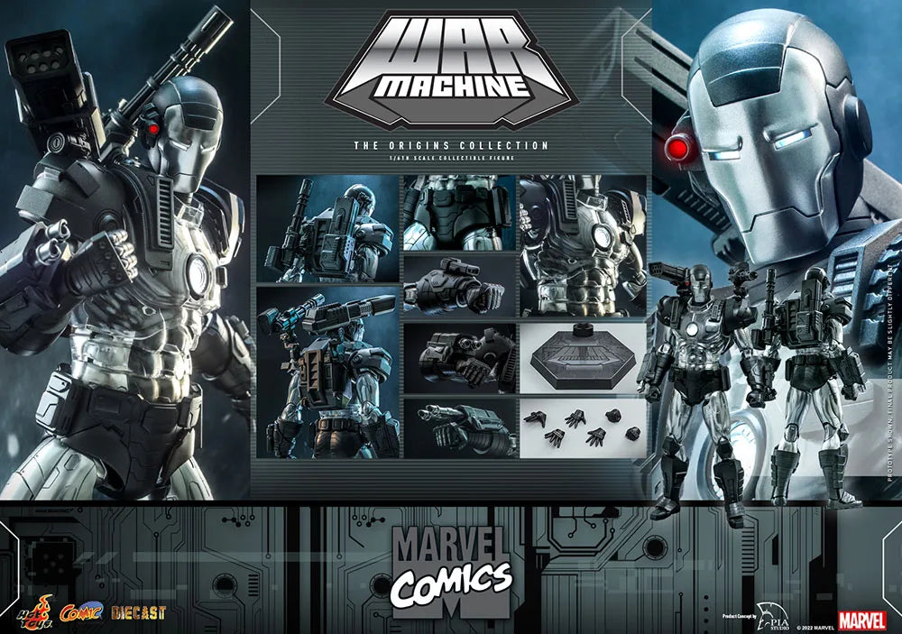 Hot Toys Marvel War Machine Comics