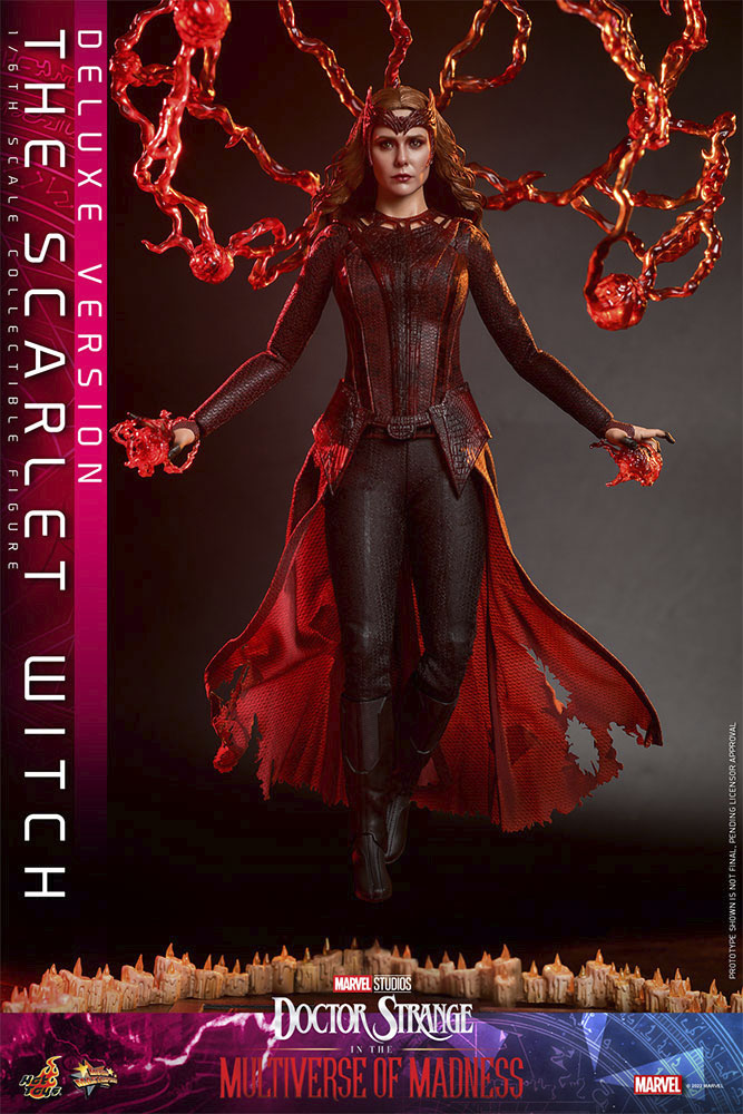 Hot Toys Marvel Scarlet Witch Doctor Strange In The Multiverse Of Madness Deluxe Version