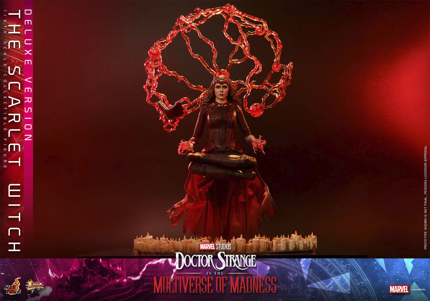 Hot Toys Marvel Scarlet Witch Doctor Strange In The Multiverse Of Madness Deluxe Version