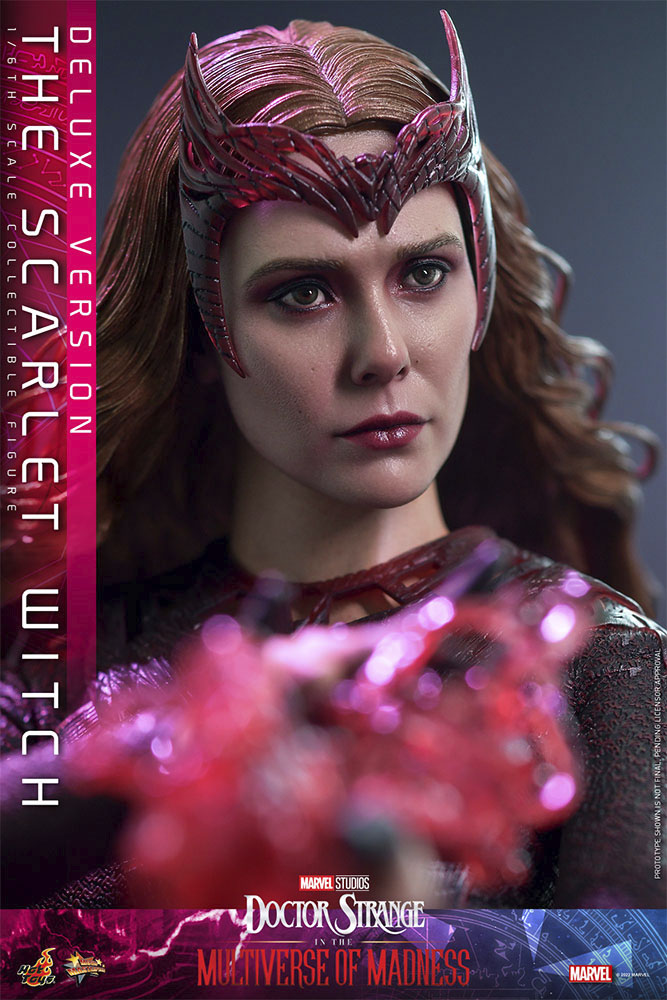Hot Toys Marvel Scarlet Witch Doctor Strange In The Multiverse Of Madness Deluxe Version
