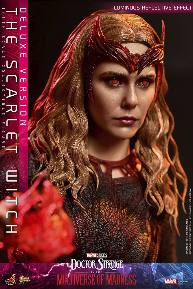 Hot Toys Marvel Scarlet Witch Doctor Strange In The Multiverse Of Madness Deluxe Version