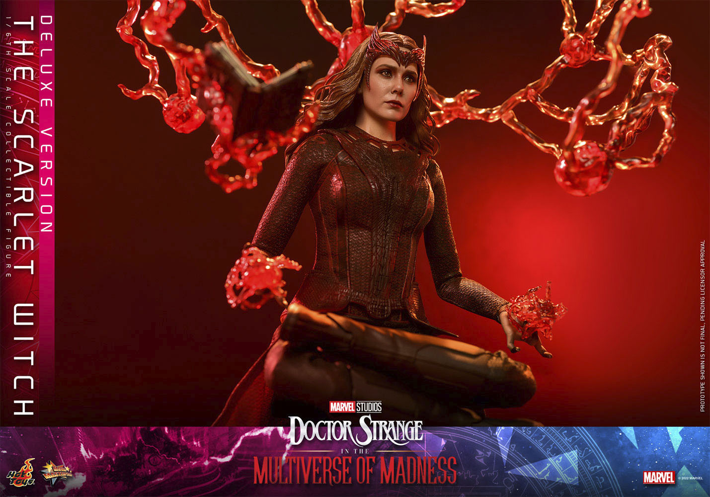 Hot Toys Marvel Scarlet Witch Doctor Strange In The Multiverse Of Madness Deluxe Version