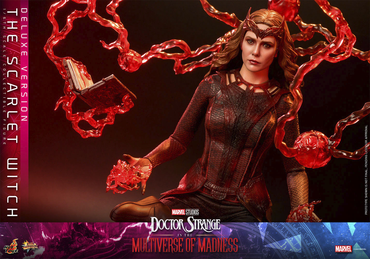 Hot Toys Marvel Scarlet Witch Doctor Strange In The Multiverse Of Madness Deluxe Version