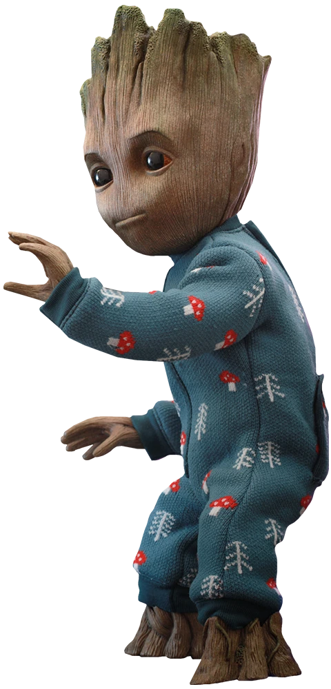 Hot Toys Marvel Groot I Am Groot Deluxe Version