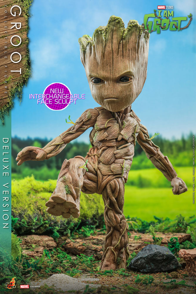Hot Toys Marvel Groot I Am Groot Deluxe Version