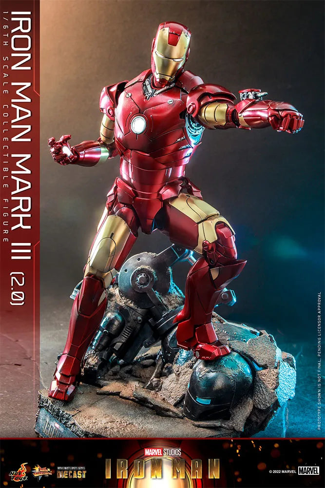 Hot Toys Marvel Iron Man Mark III 2.0