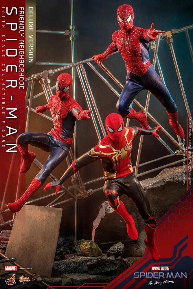 Hot Toys Marvel Spider Man Friendly Neighborhood No Way Home Deluxe Version