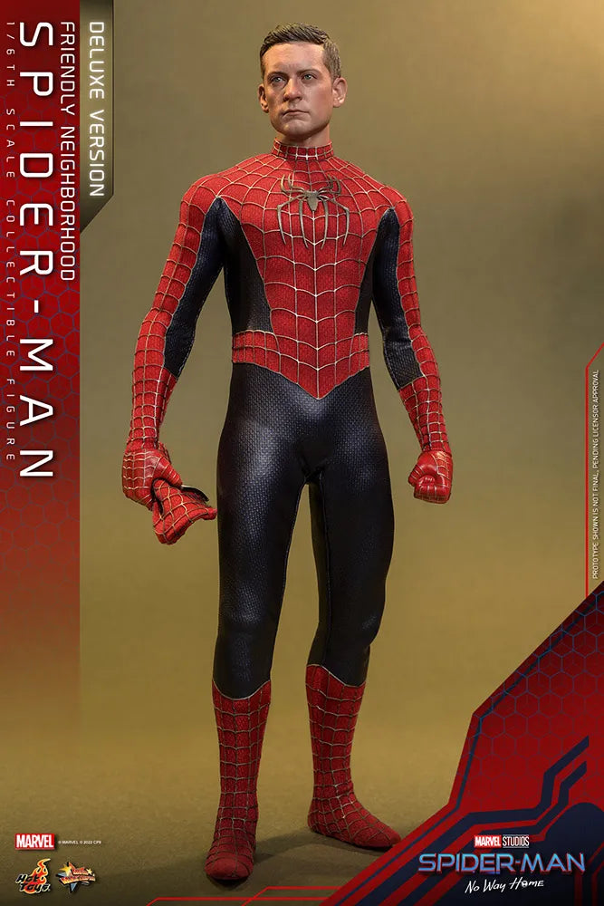 Hot Toys Marvel Spider Man Friendly Neighborhood No Way Home Deluxe Version