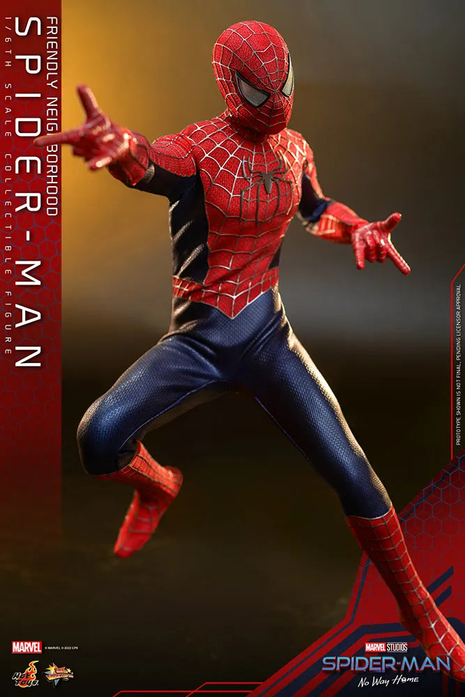 Hot Toys Marvel Spider Man Friendly Neighborhood No Way Home