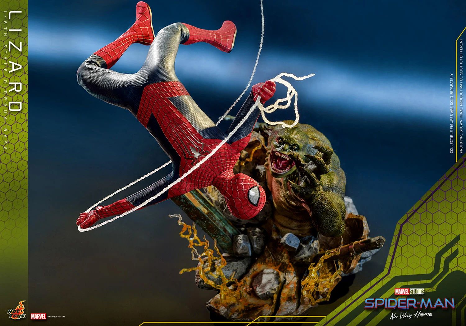 Hot Toys Marvel Spider Man The Amazing Spider Man Lizard Diorama Base