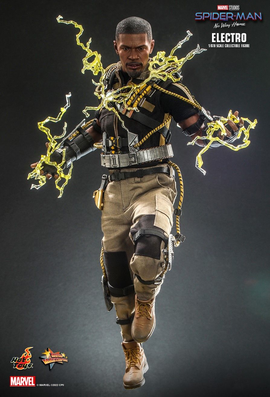 Hot Toys Marvel Electro Spider Man No Way Home
