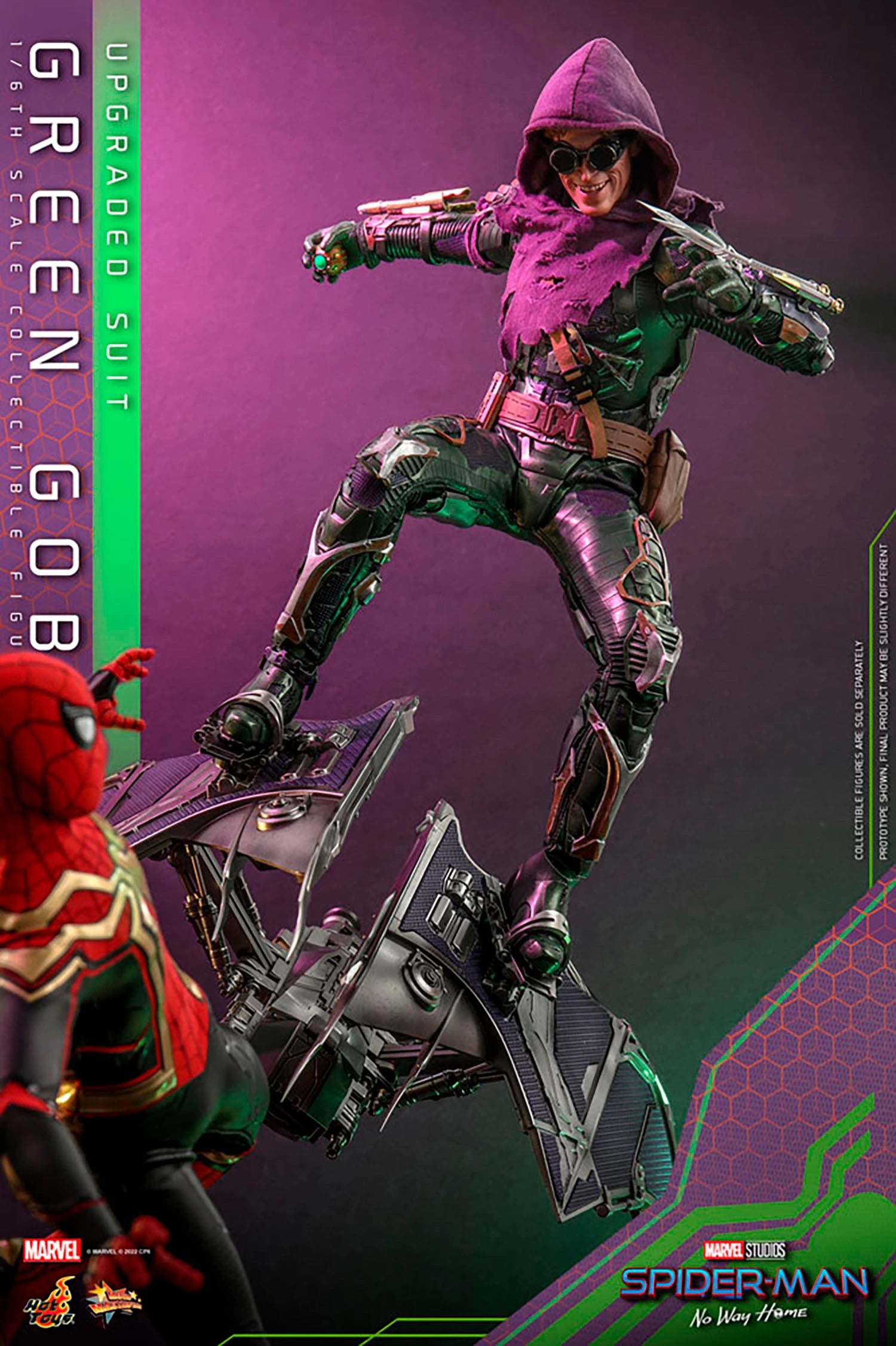 Hot Toys Marvel Green Goblin Upgraded Suit Spider Man No Way Home