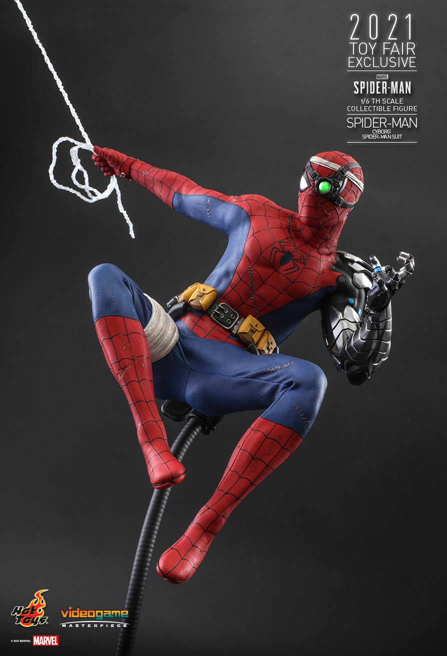 Hot Toys Spider Man Cyborg Spider Man Suit Marvel Exclusivo