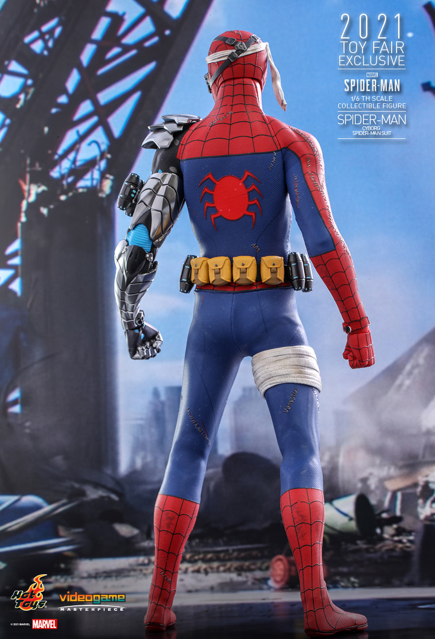 Hot Toys Spider Man Cyborg Spider Man Suit Marvel Exclusivo
