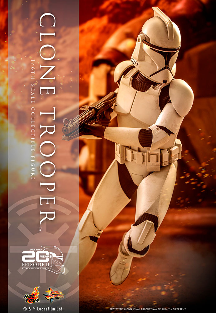 Hot Toys Star Wars Clone Trooper 20 Aniversario