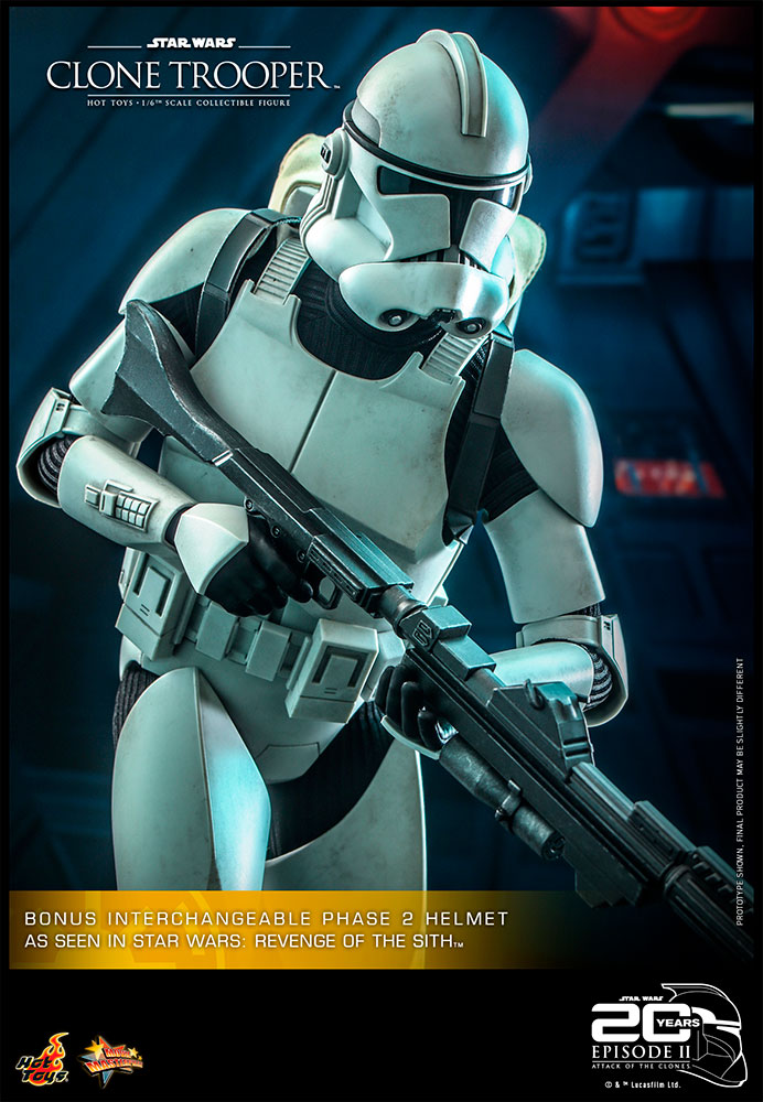 Hot Toys Star Wars Clone Trooper 20 Aniversario
