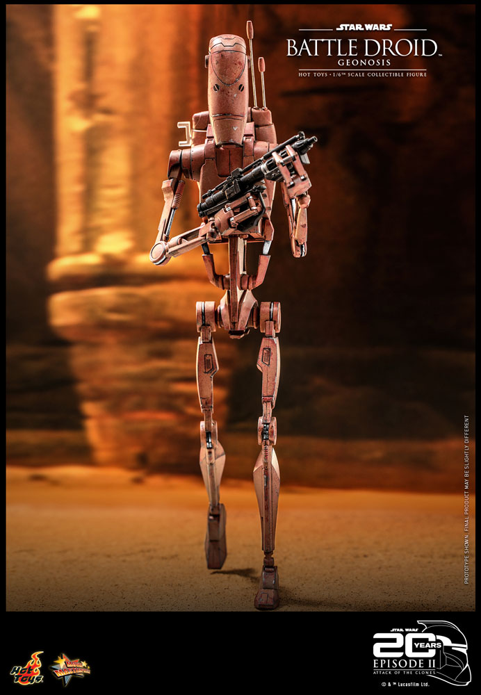 Hot Toys Star Wars Battle Droid Geonosis 20 Aniversario