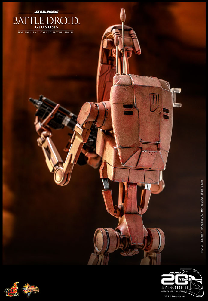 Hot Toys Star Wars Battle Droid Geonosis 20 Aniversario