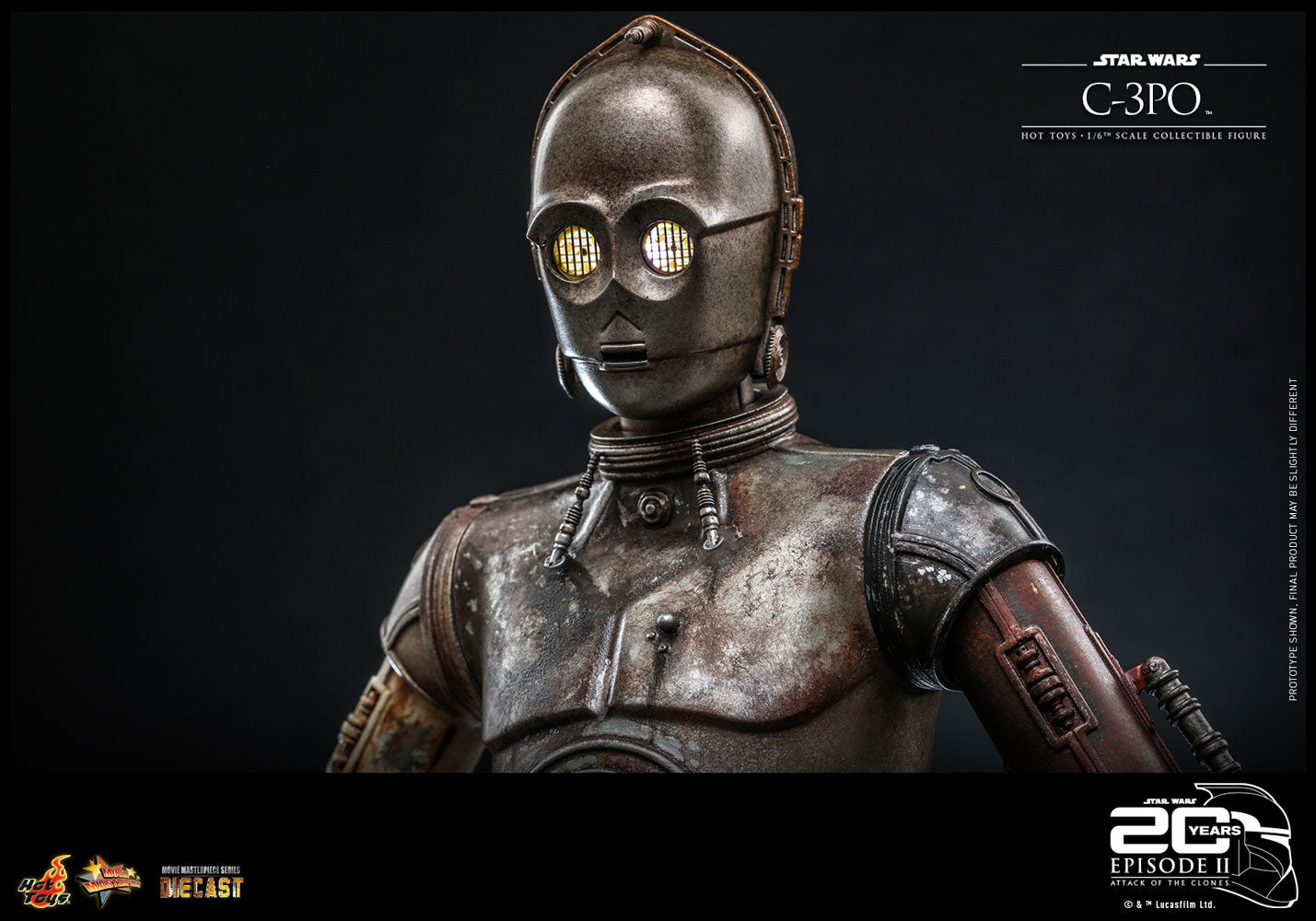 Hot Toys Star Wars C3PO 20 Aniversario