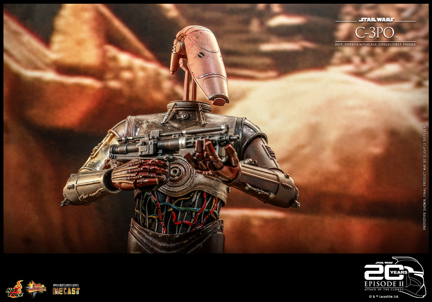 Hot Toys Star Wars C3PO 20 Aniversario
