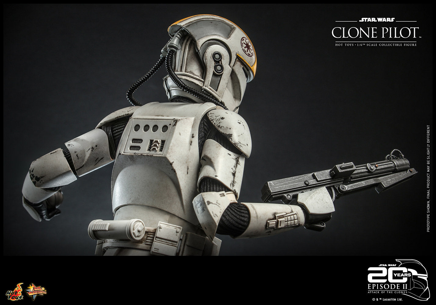 Hot Toys Star Wars Clone Pilot 20 Aniversario