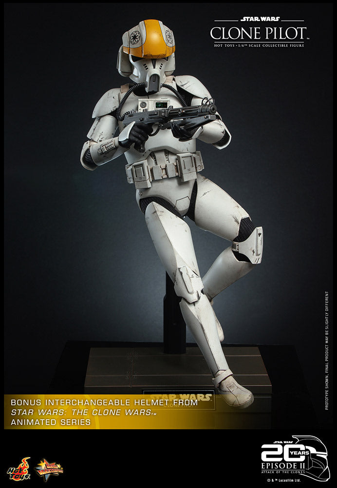 Hot Toys Star Wars Clone Pilot 20 Aniversario
