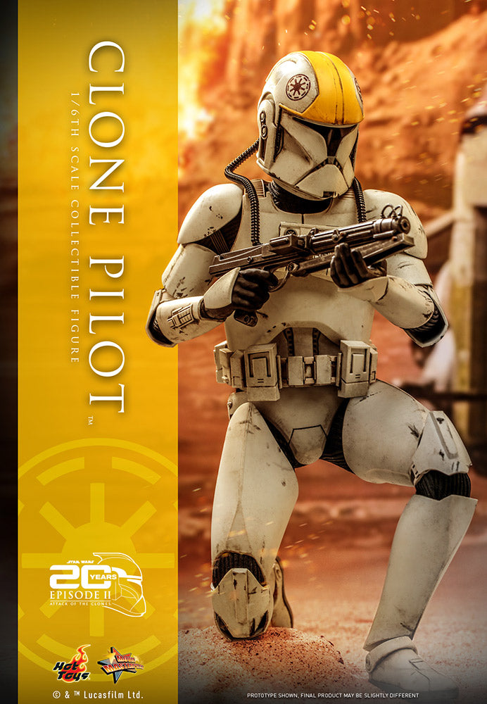 Hot Toys Star Wars Clone Pilot 20 Aniversario