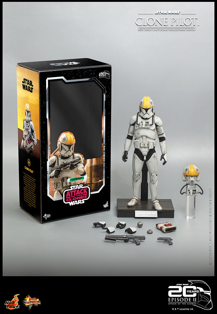 Hot Toys Star Wars Clone Pilot 20 Aniversario