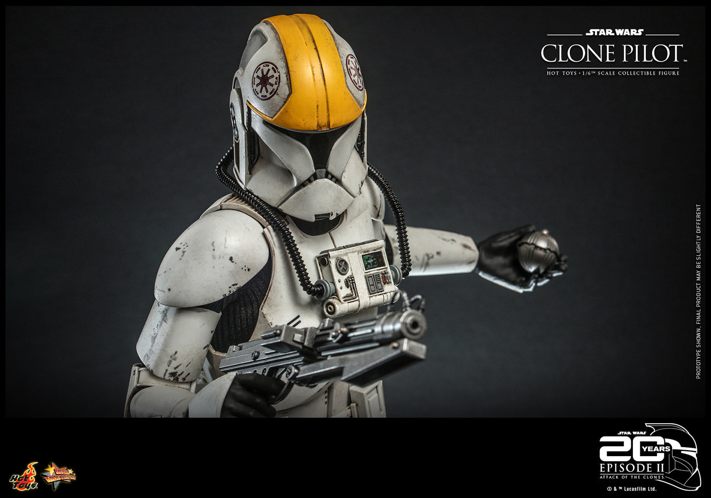 Hot Toys Star Wars Clone Pilot 20 Aniversario