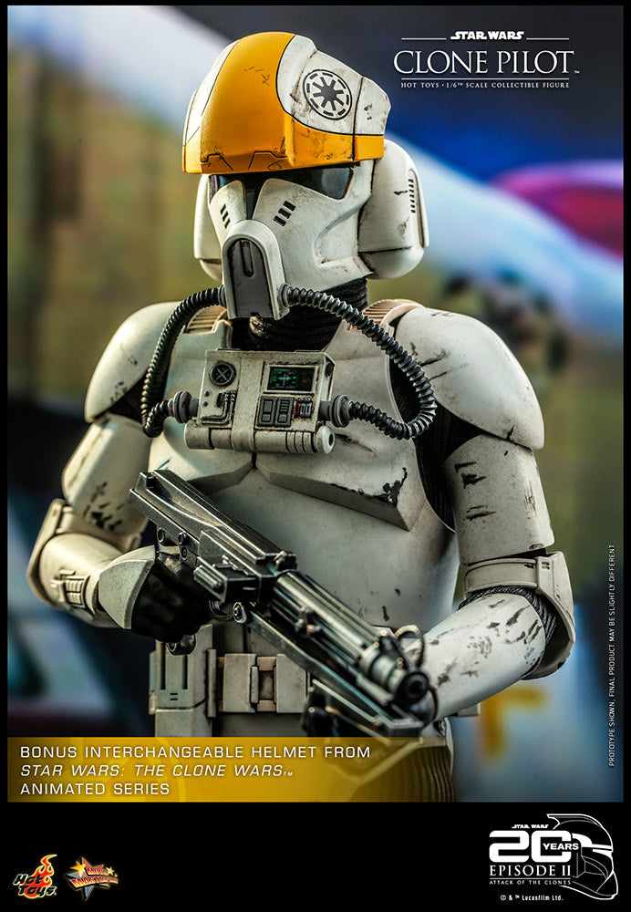Hot Toys Star Wars Clone Pilot 20 Aniversario