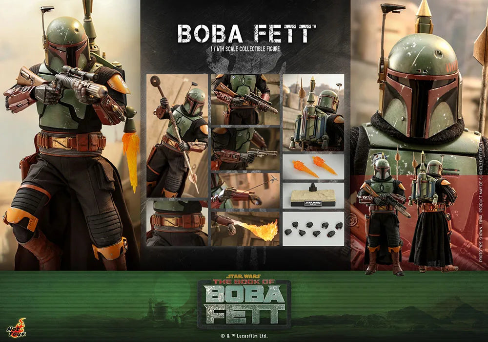 Hot Toys Star Wars Boba Fett The Book Of Boba Fett