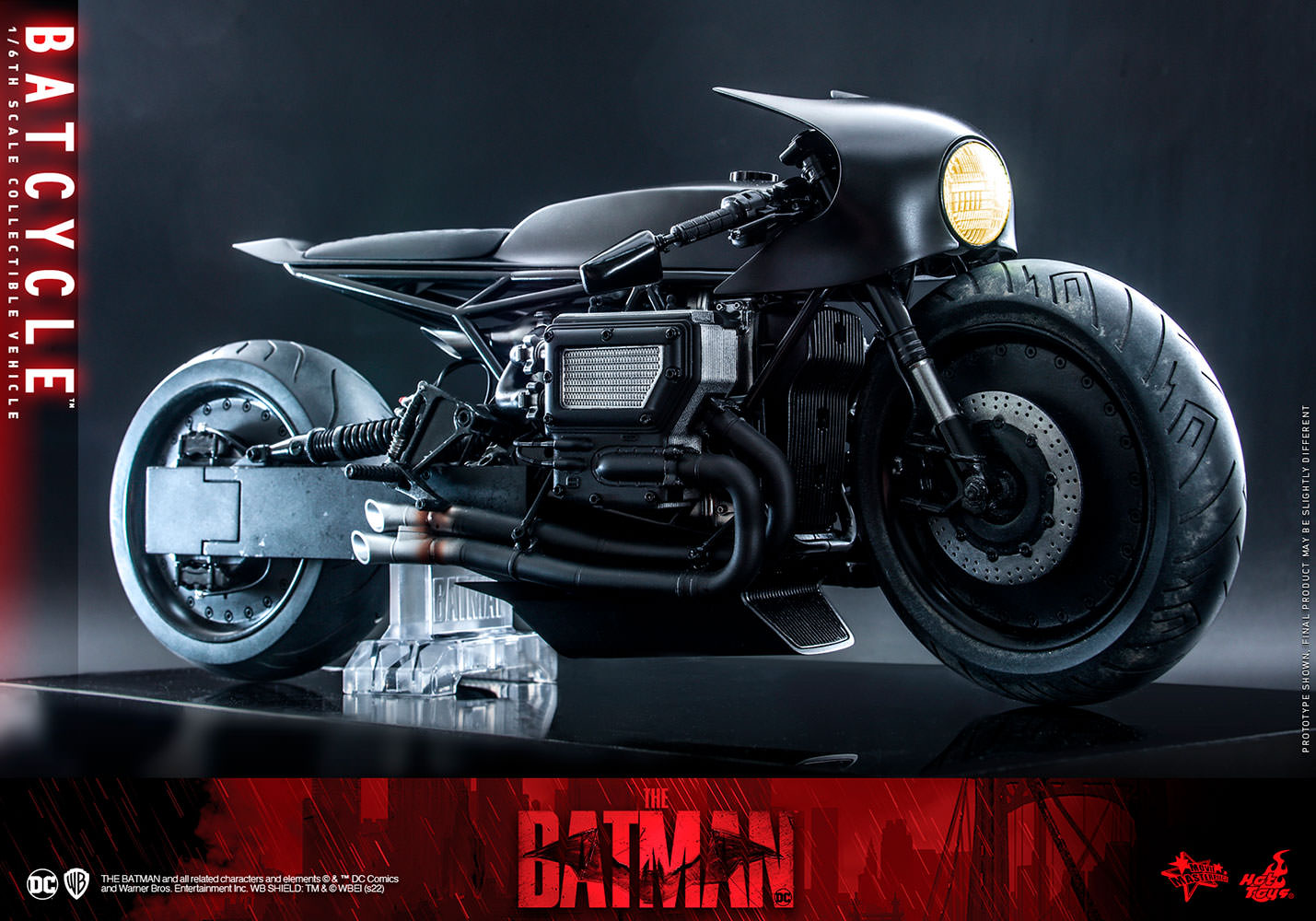 Hot Toys The Batman Batcycle Batimoto
