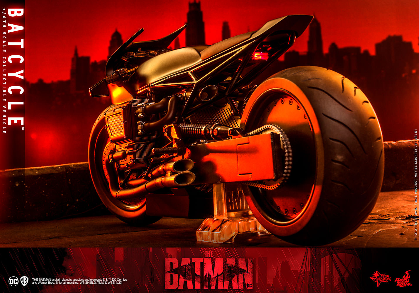 Hot Toys The Batman Batcycle Batimoto