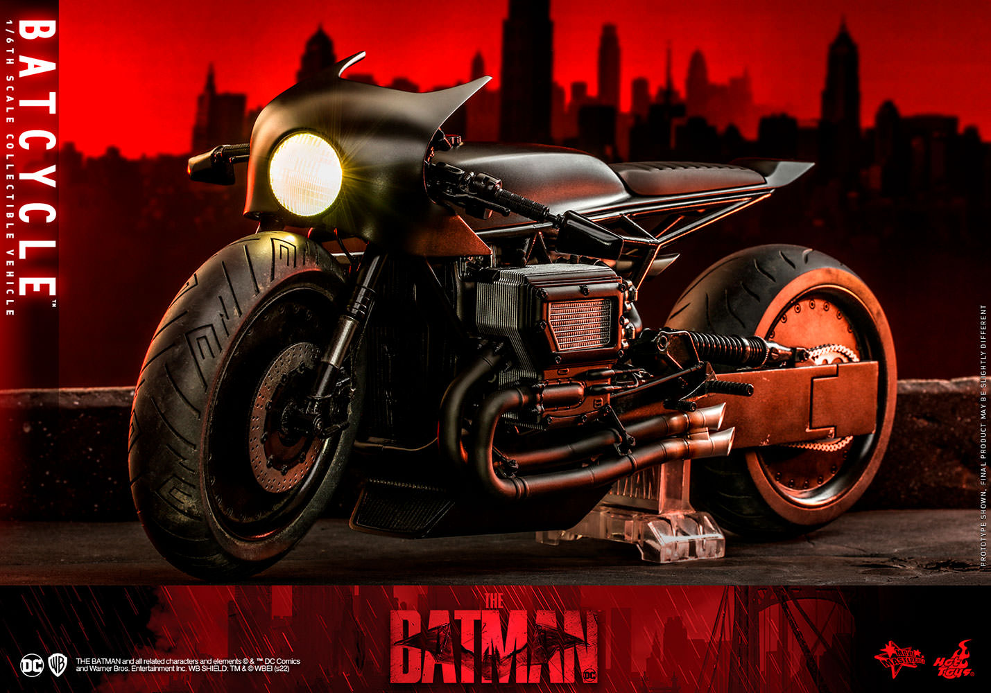 Hot Toys The Batman Batcycle Batimoto