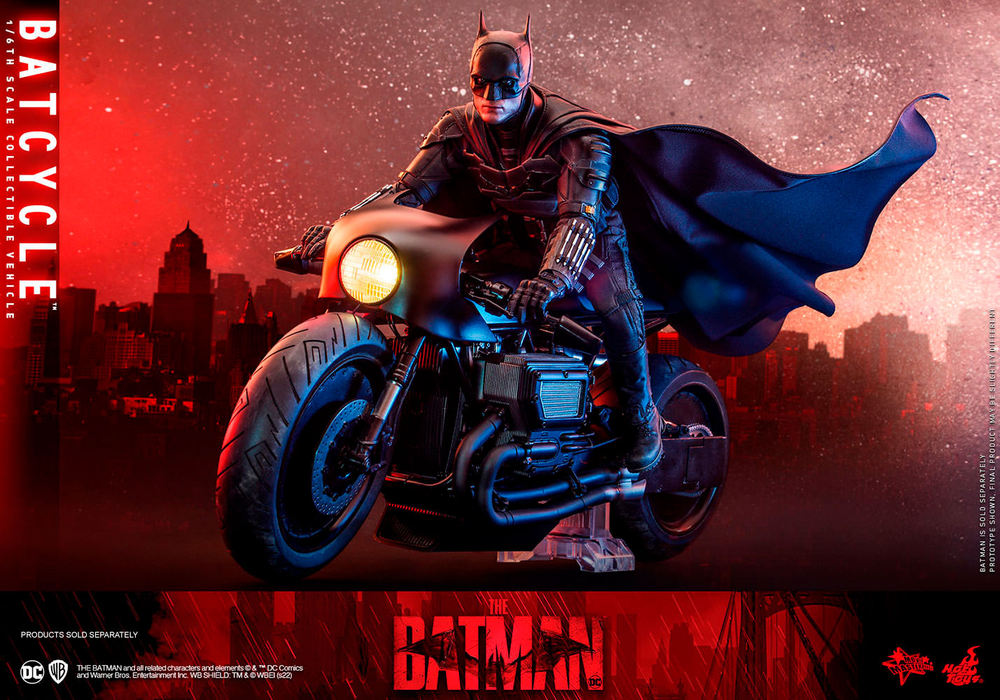 Hot Toys The Batman Batcycle Batimoto