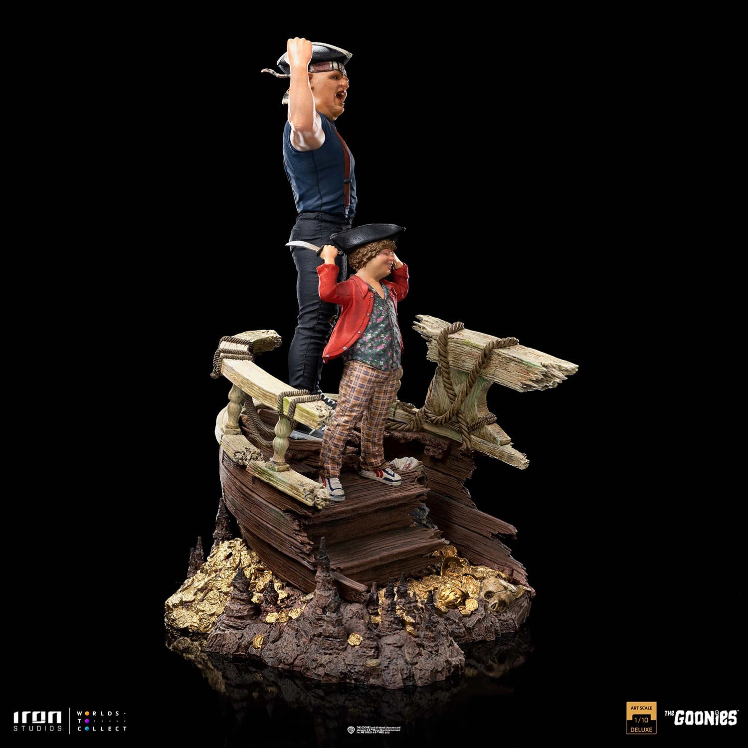 Iron Studios Goonies Sloth And Chunk Deluxe Version