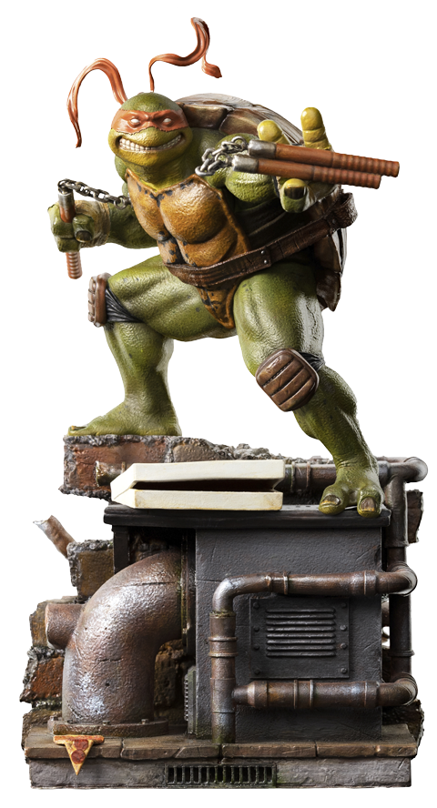 Iron Studios Tortugas Ninja Michelangelo