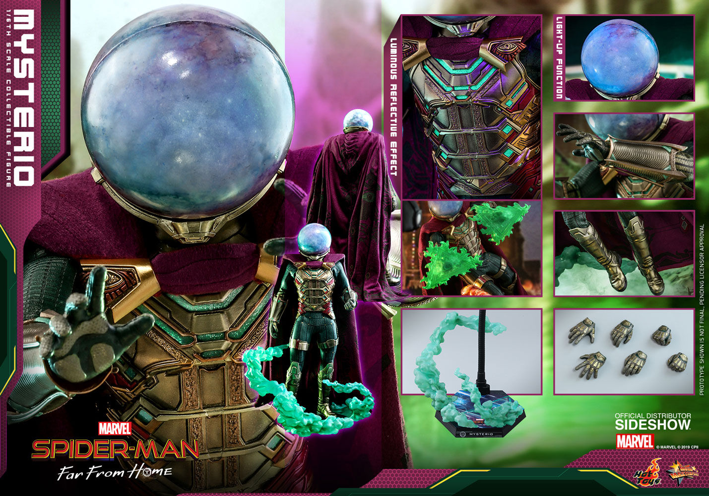 MYSTERIO SPIDER-MAN FAR FROM HOME HOT TOYS