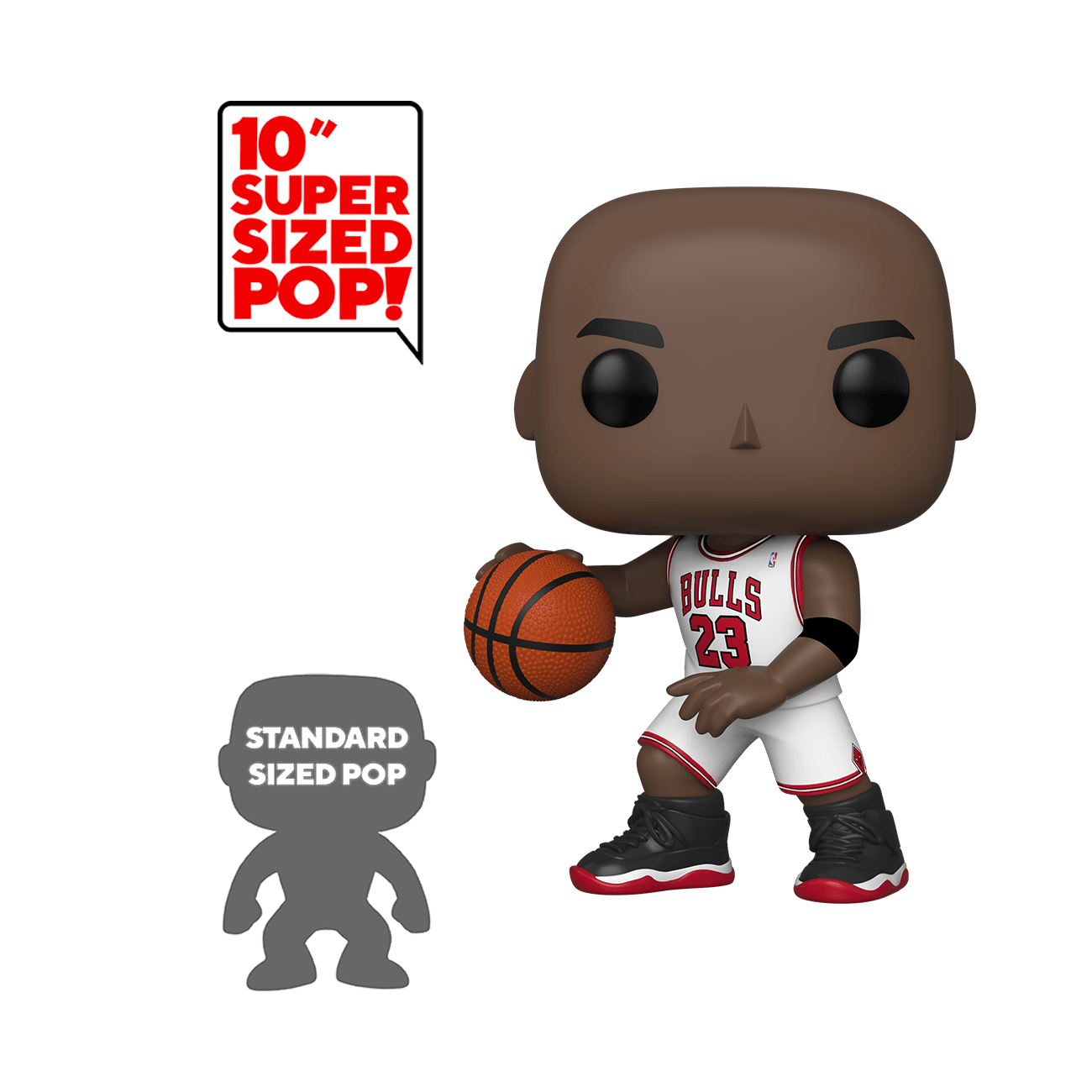 DESCUENTOS Funko NBA Chicago Bulls MichaeL Jordan White 10 Inch 76 (Caja Dañada)