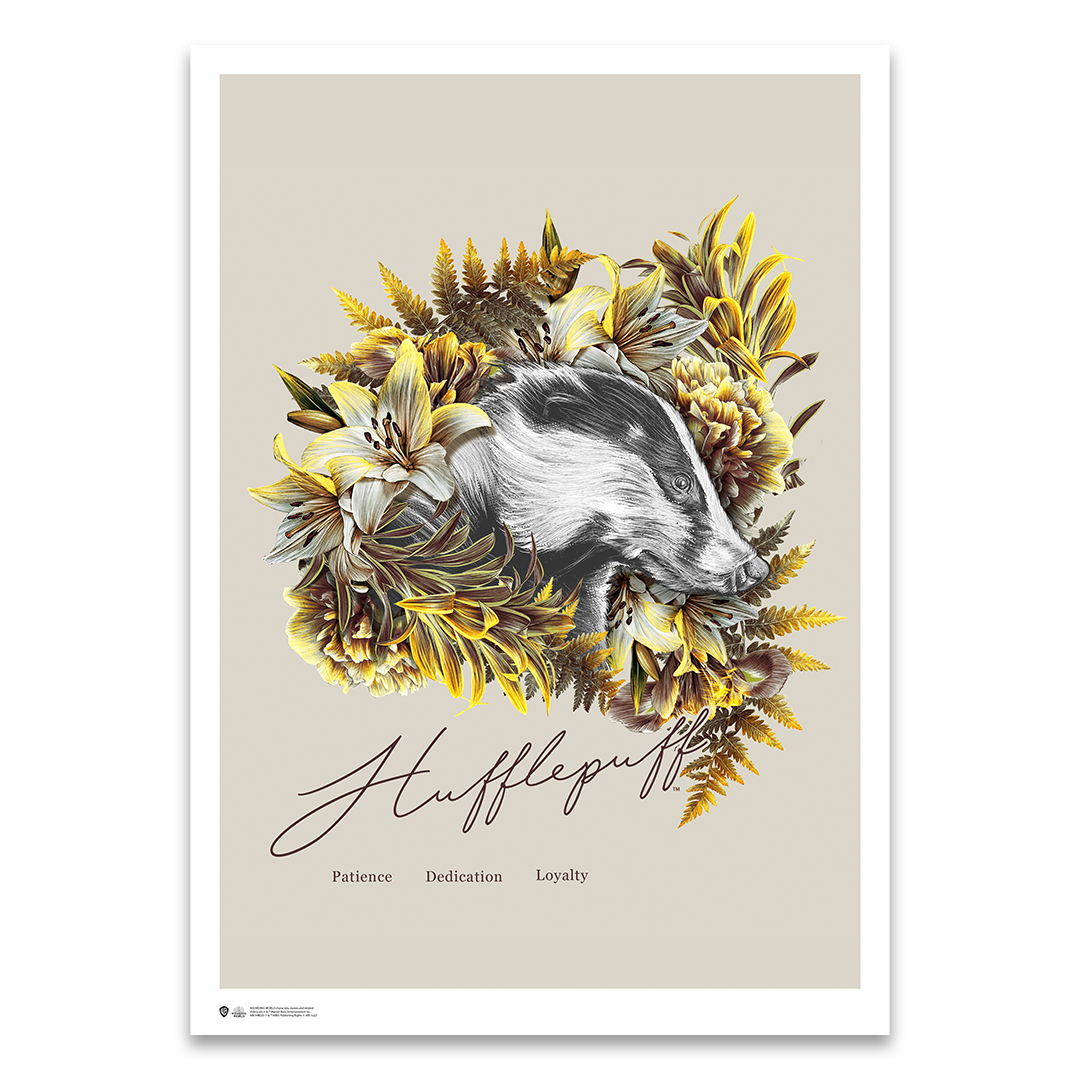 Harry Potter Hufflepuff Poster