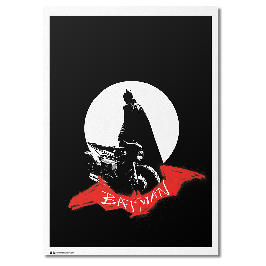 Batman : The Batman Motorcycle - Poster Exclusivo