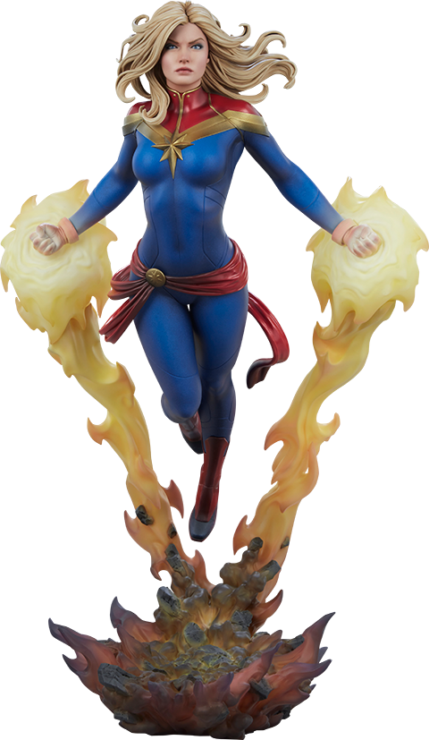Sideshow Marvel Capitana Marvel Premium Format