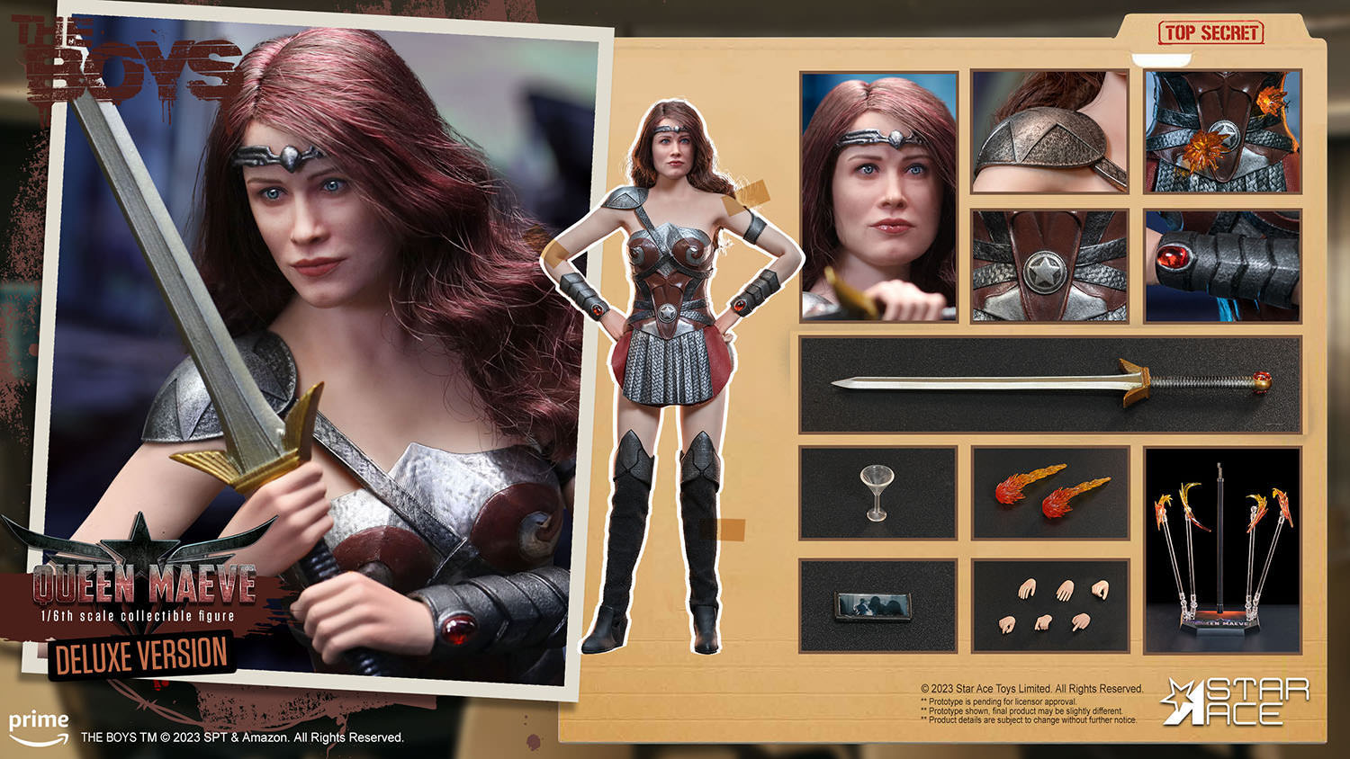 Star Ace Toys The Boys Queen Maeve Deluxe