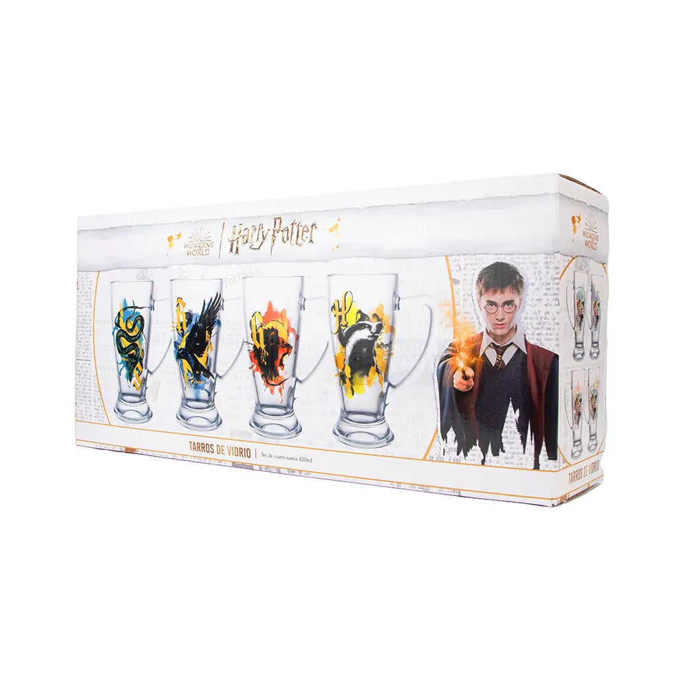 Tarros Harry Potter Casas Hogwarts Animales 4 Pack Limited Edition Geek