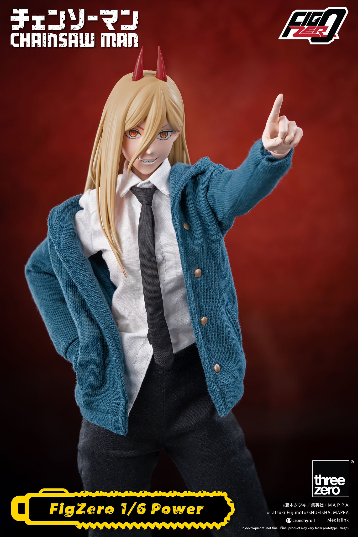 Threezero Chainsaw Man Power FigZero