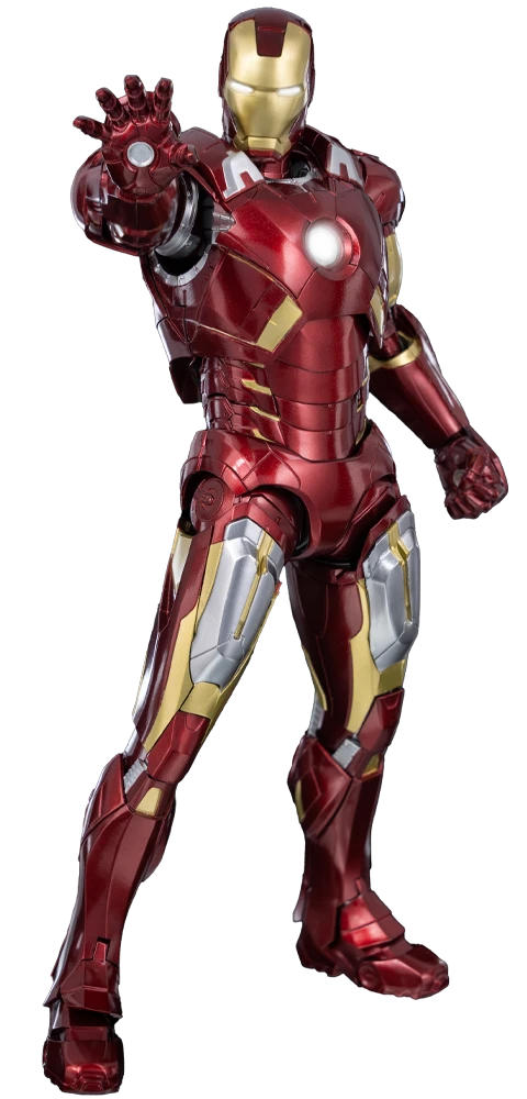 Threezero Marvel Iron Man Mark 7 DLX The Infinity Saga