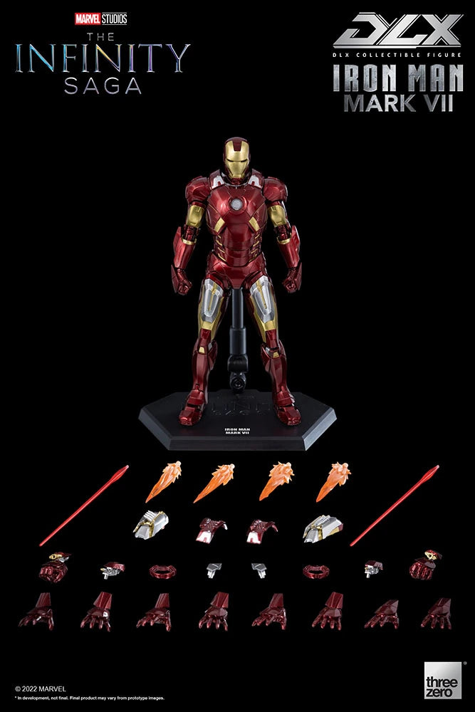 Threezero Marvel Iron Man Mark 7 DLX The Infinity Saga