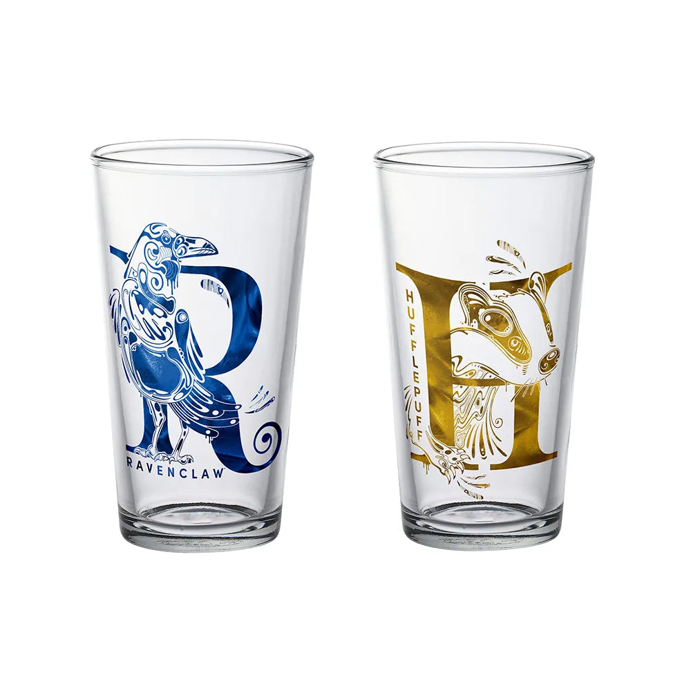 Vasos Harry Potter Casas Hogwarts Logos 4 Pack Limited Edition Geek