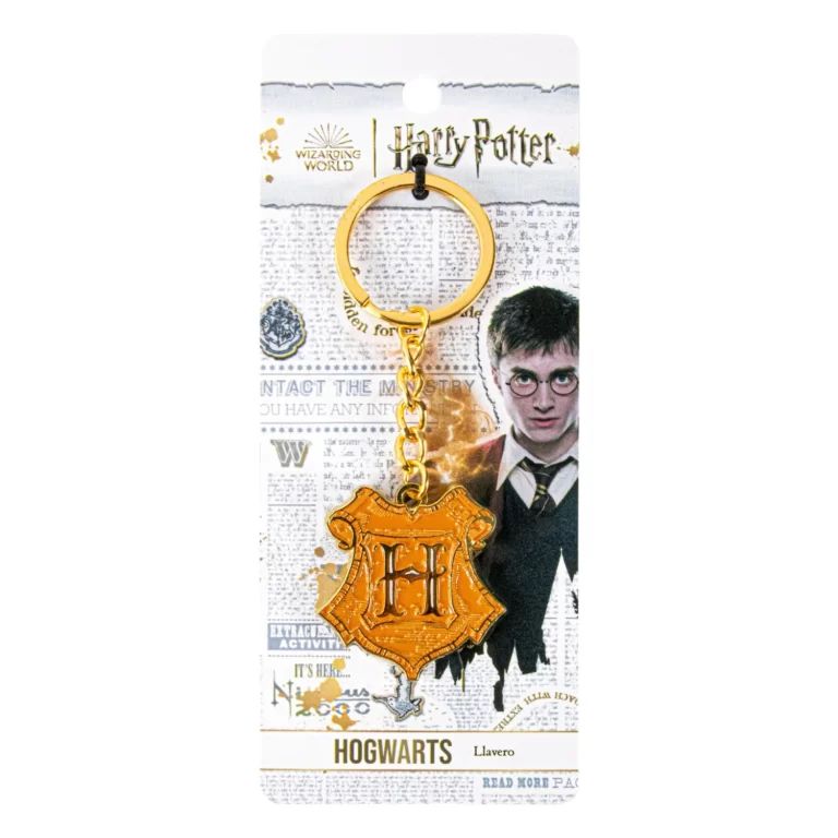 Harry Potter Golden Hogwarts Llavero