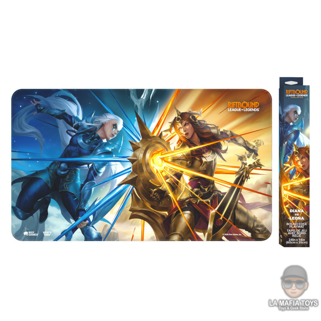 Riftbound Playmat Vendetta Diana Vs Leona